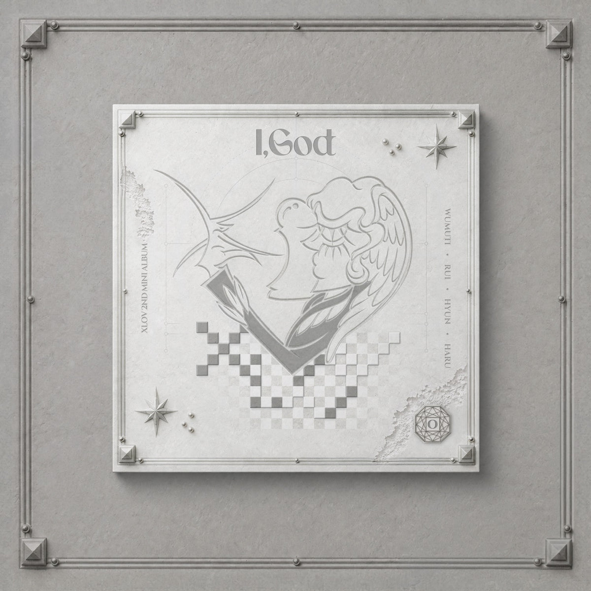 XLOV - 2ND MINI ALBUM [I,God] (O VER.) - Kpop Album Koolseoul