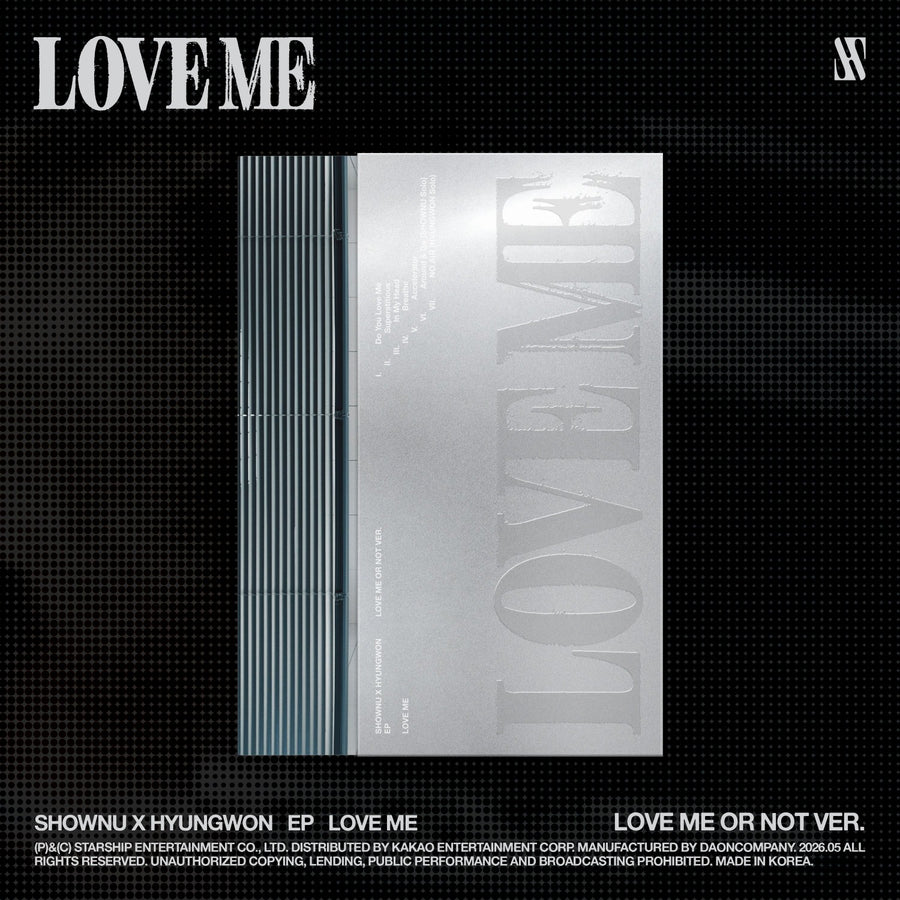 SHOWNU X HYUNGWON - EP [LOVE ME] (LOVE ME OR NOT VER.) - K-POPアルバム