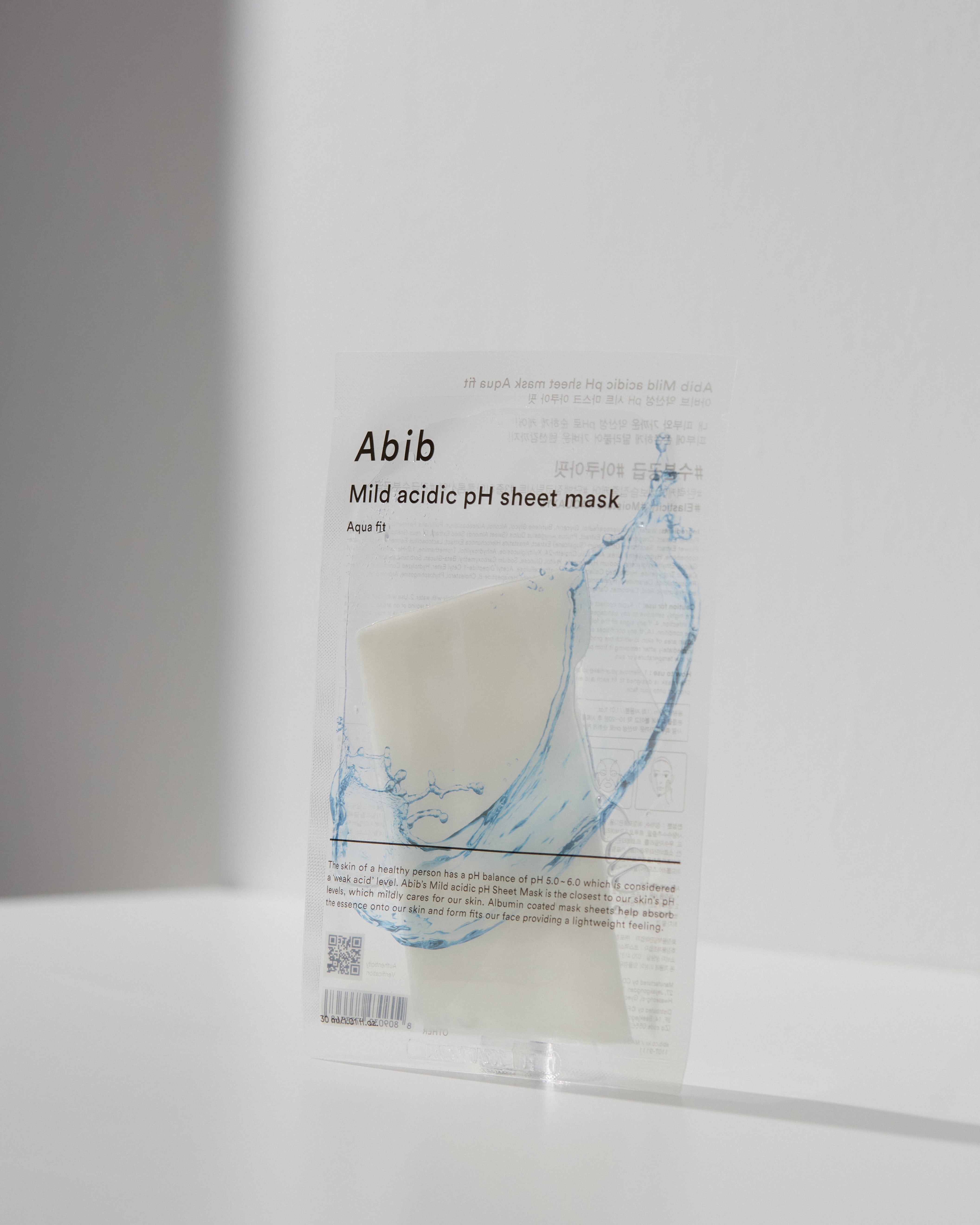 ABIB Mild Acidic pH Sheet Mask Aqua Fit 1 Sheet