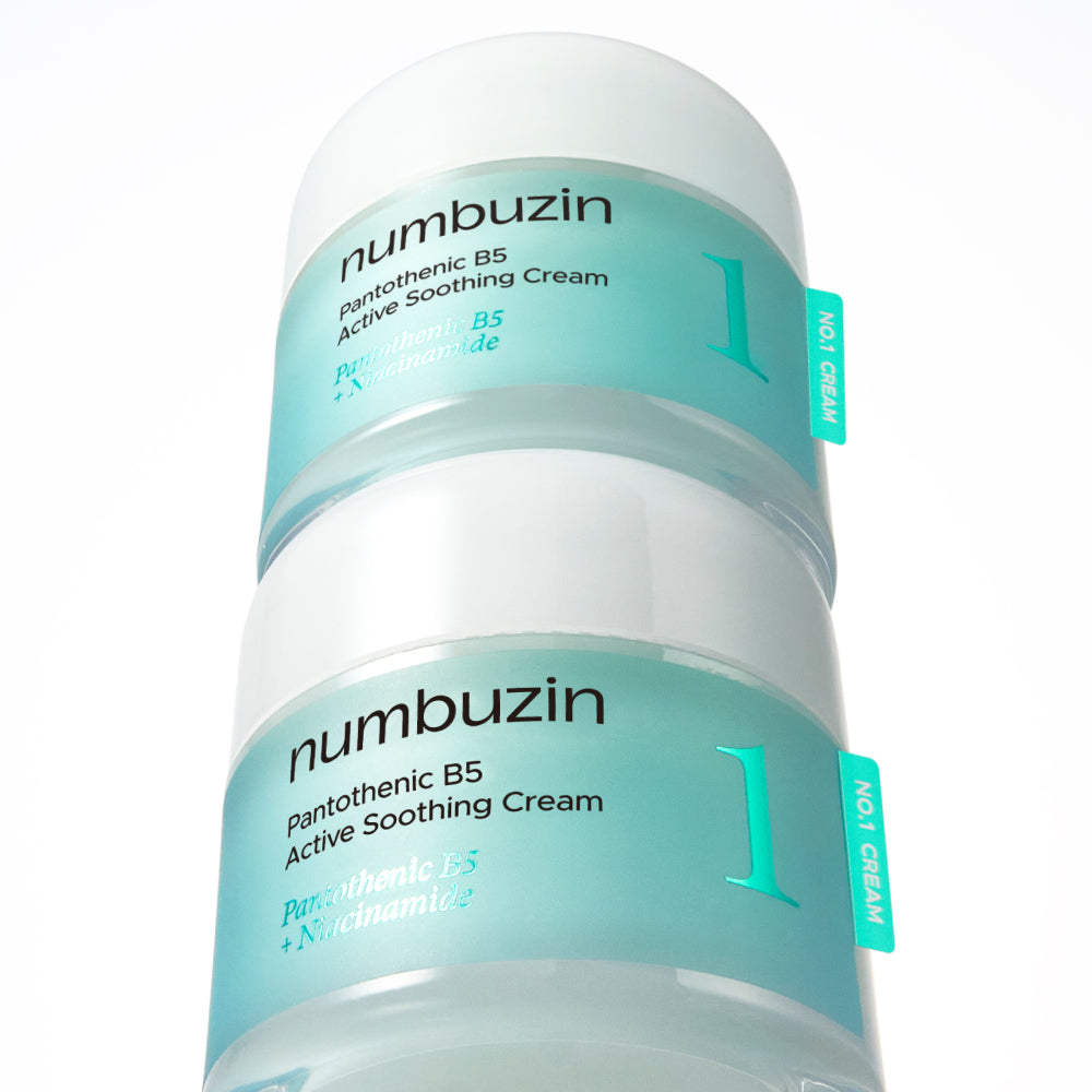 NUMBUZIN No.1 Pantothenic Active Soothing Cream Double Pack (80ml x 2)