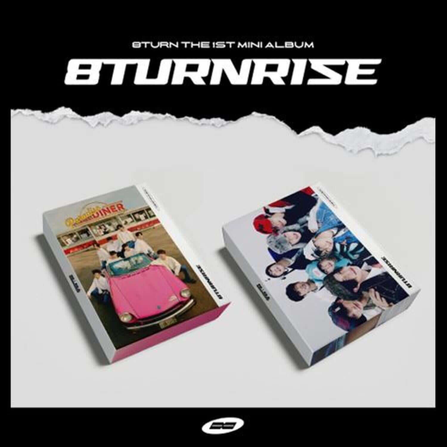 8TURN - The 1st Mini Album [8TURNRISE] (Set of 2) - Kpop Alb | Kool Seoul - Buy Kpop Albums Online