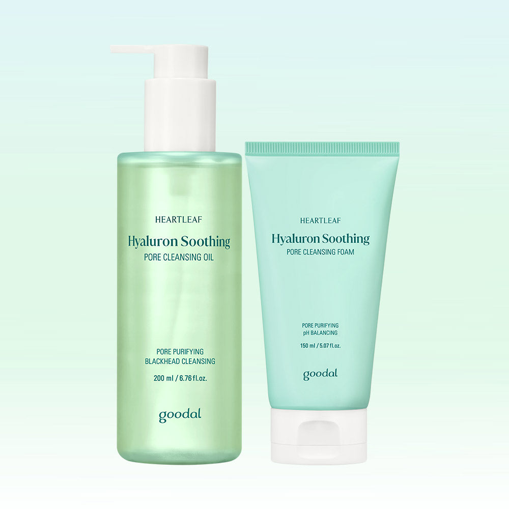 GOODAL Houttuynia Hyaluron Soothing Cleansing Duo