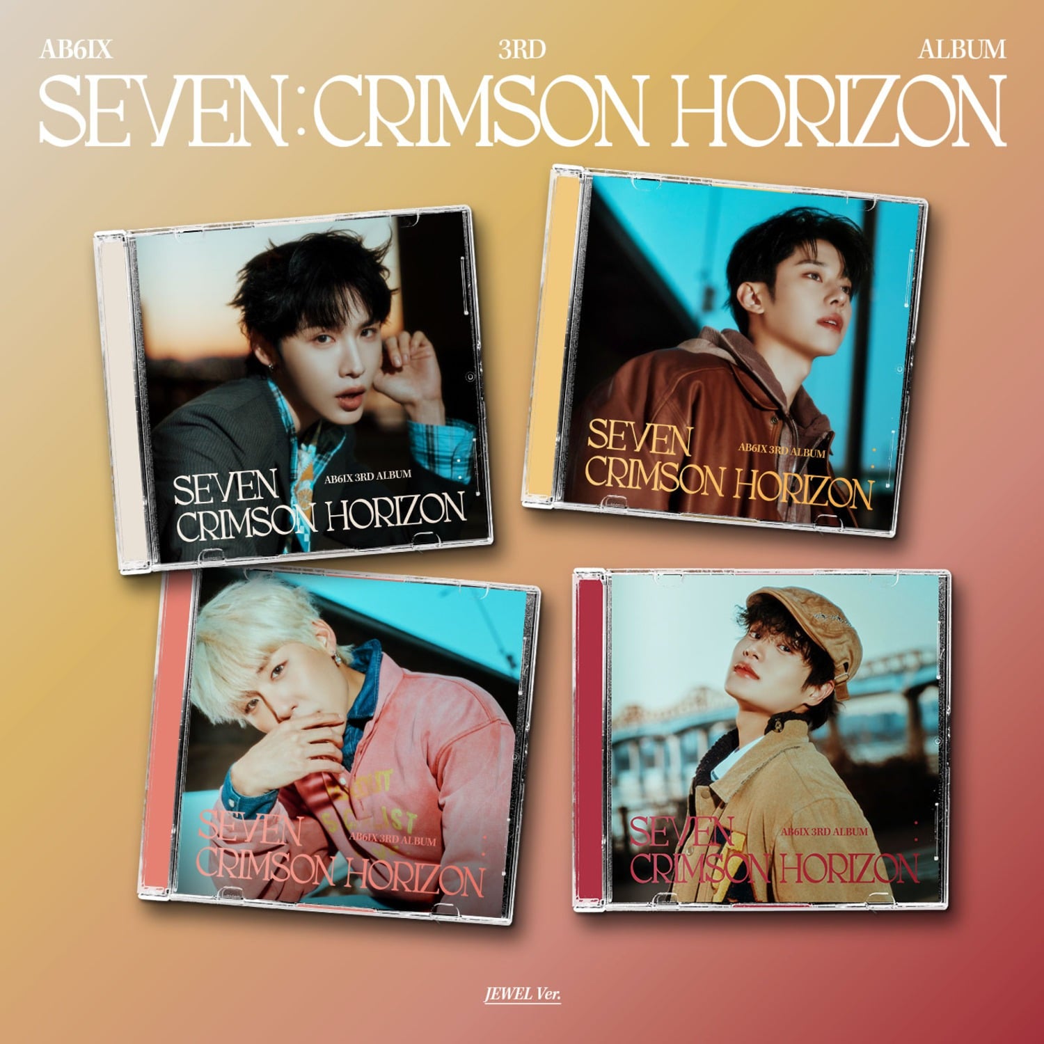 AB6IX - 3RD ALBUM [SEVEN : CRIMSON HORIZON] (JEWEL VER.) (JE | Kool Seoul - Buy Kpop Albums Online