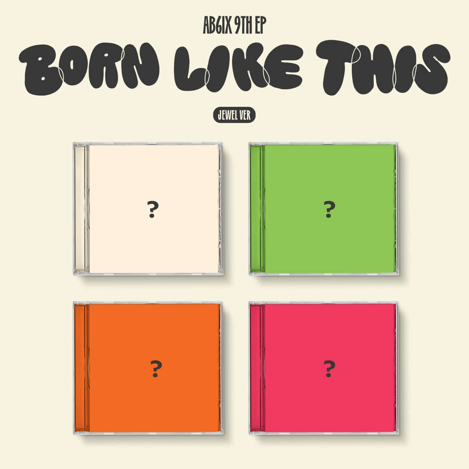 AB6IX - 9TH EP [BORN LIKE THIS] (Jewel Ver.) (Random 1 of 4) | Kool Seoul - Buy Kpop Albums Online