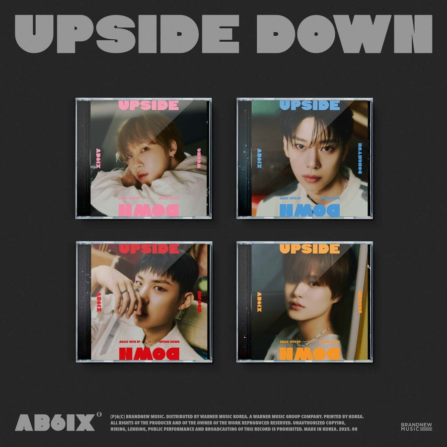 Ab6ix - Ab6ix 10th Ep [Upside Down] (ジュエルVer.) (ランダム1枚/全4種) - Kpopアルバム