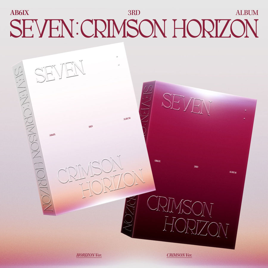 Ab6ix - [Seven : Crimson Horizon]（フォトブック版）（Horizon版、Crimson版）（ランダム1種／全2種） - Kpopアルバム