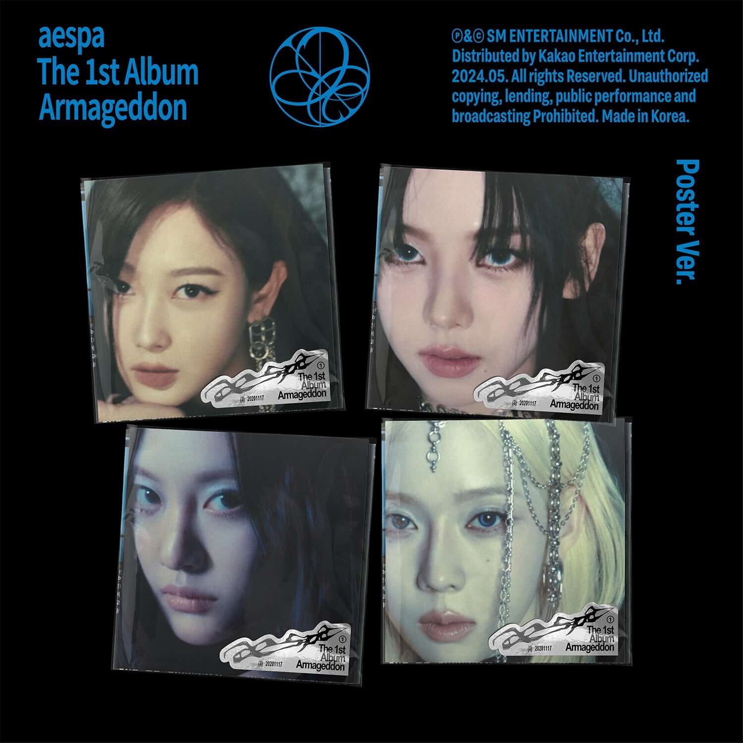 AESPA - 1st Album [Armageddon] (Poster Ver.) (Random) - Kpop | Kool Seoul - Buy Kpop Albums Online