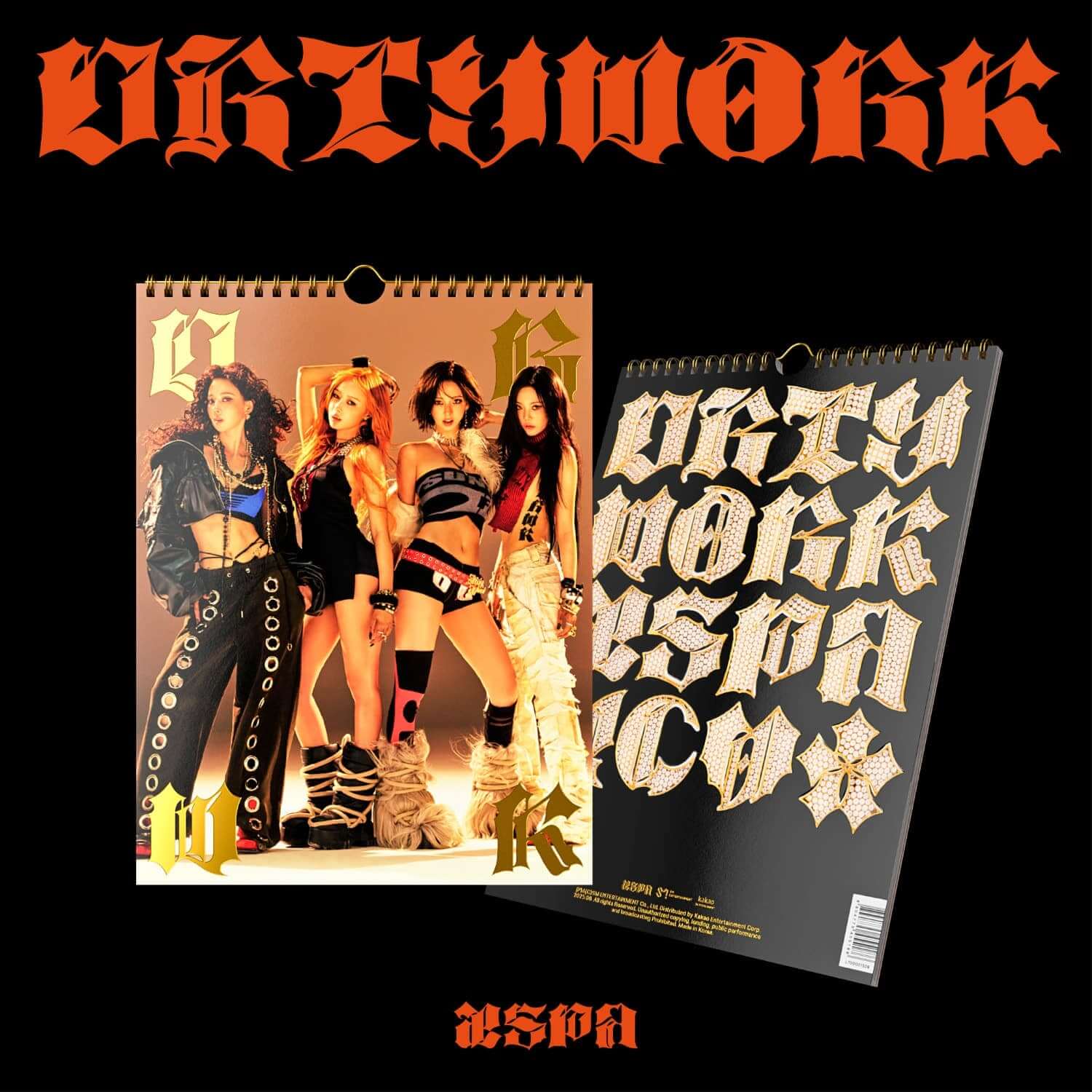 AESPA - [Dirty Work] (Dirty Worker Ver.) - Kpop Album | Kool Seoul - Buy Kpop Albums Online