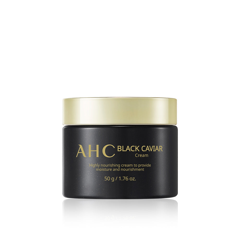 AHC Black Caviar Cream 50g jar for nourishing skin care