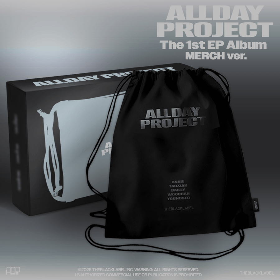 Allday Project - 1st EPアルバム [Allday Project] (マーチVer.) (ドローストリングバッグVer.) - Kpopアルバム