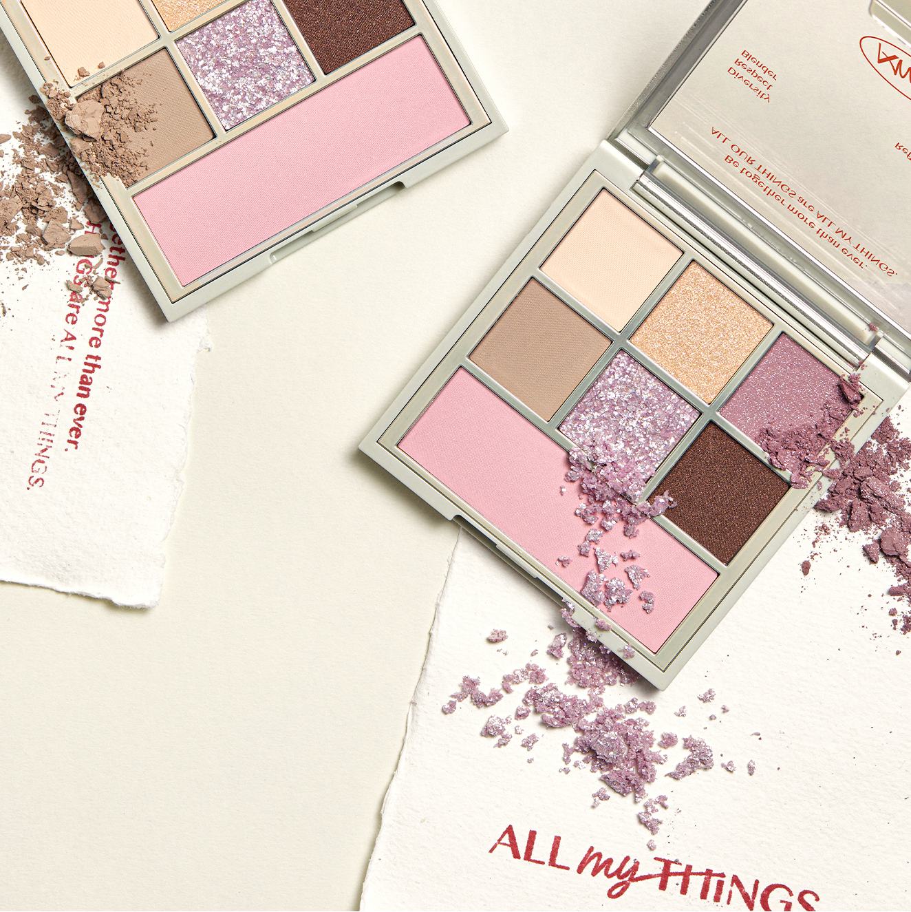 ALL MY THING I'm Your Palette showcasing a colorful makeup palette with six vibrant shades.
