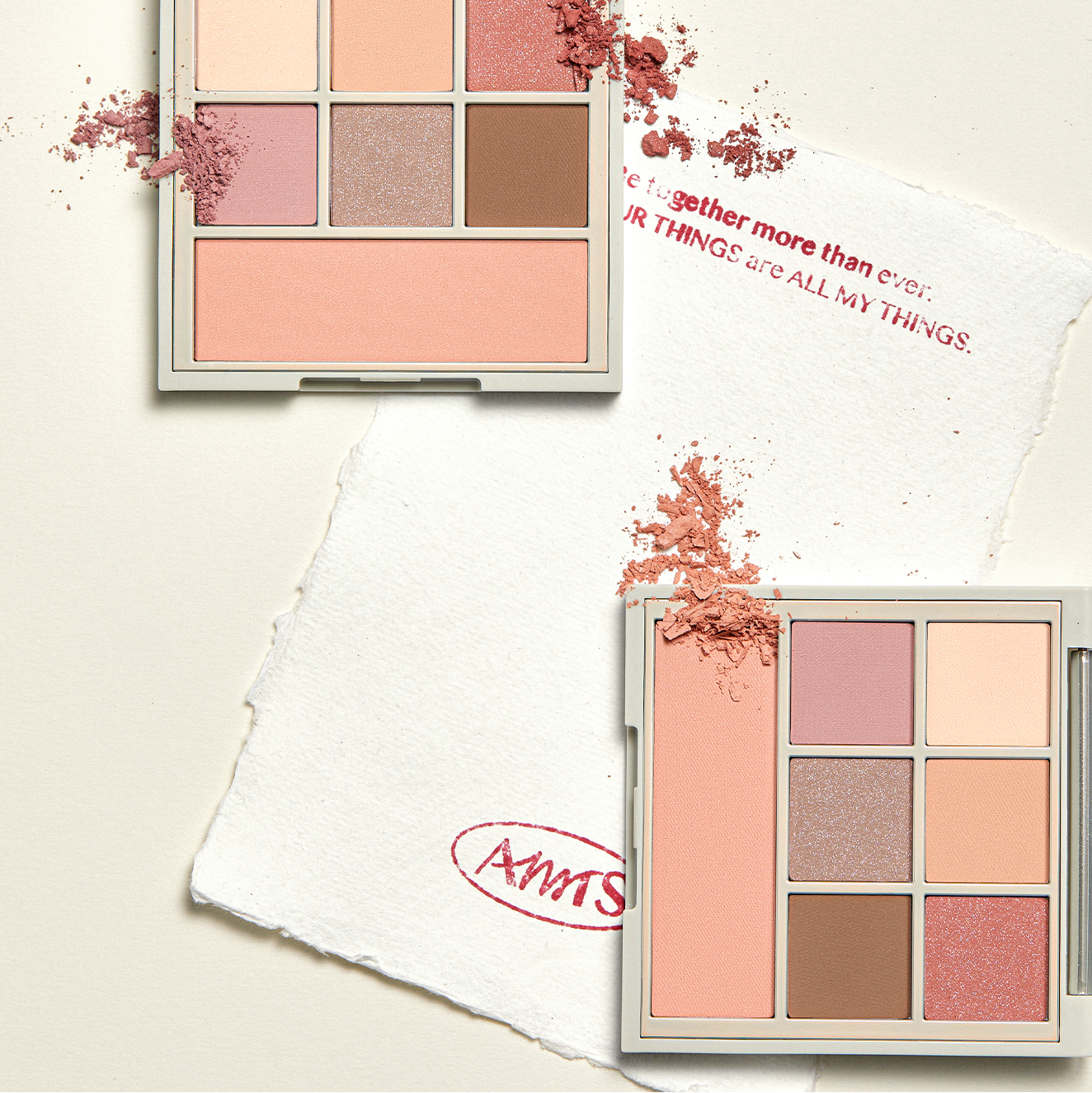 ALL MY THING I'm Your Palette with diverse eyeshadow shades and subtle shimmer, perfect for versatile makeup looks.