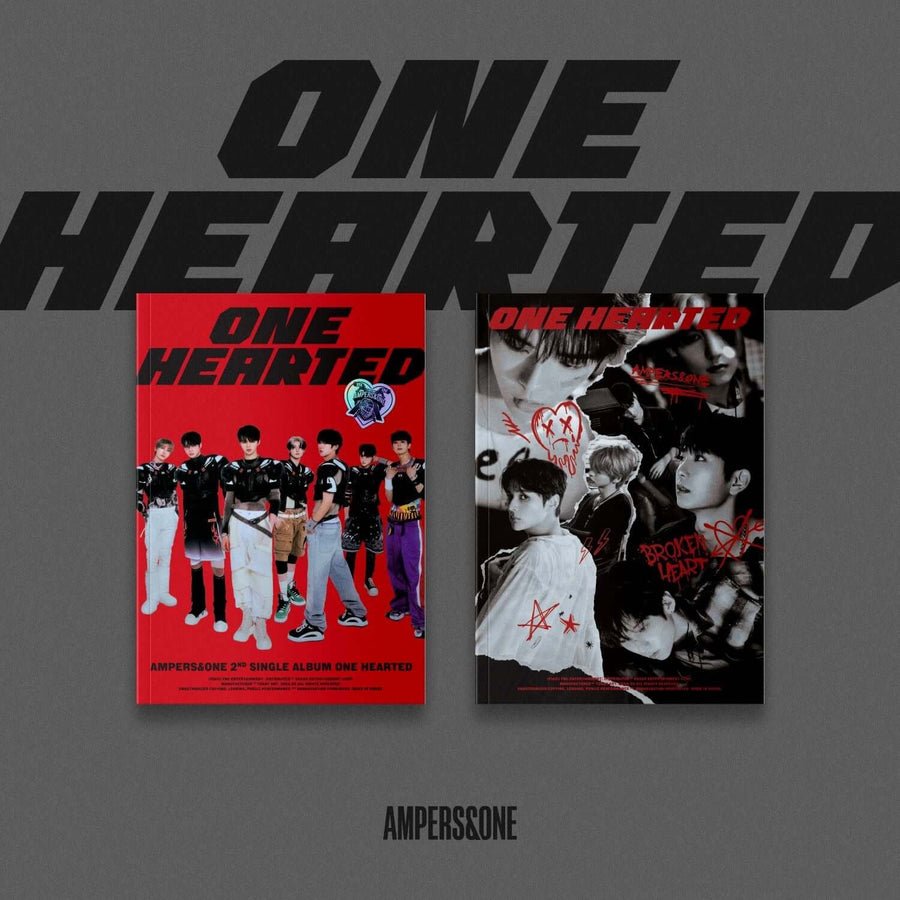 Ampers&One - 2nd Album [One Hearted] (Random 1 Of 2) - Kpop Album