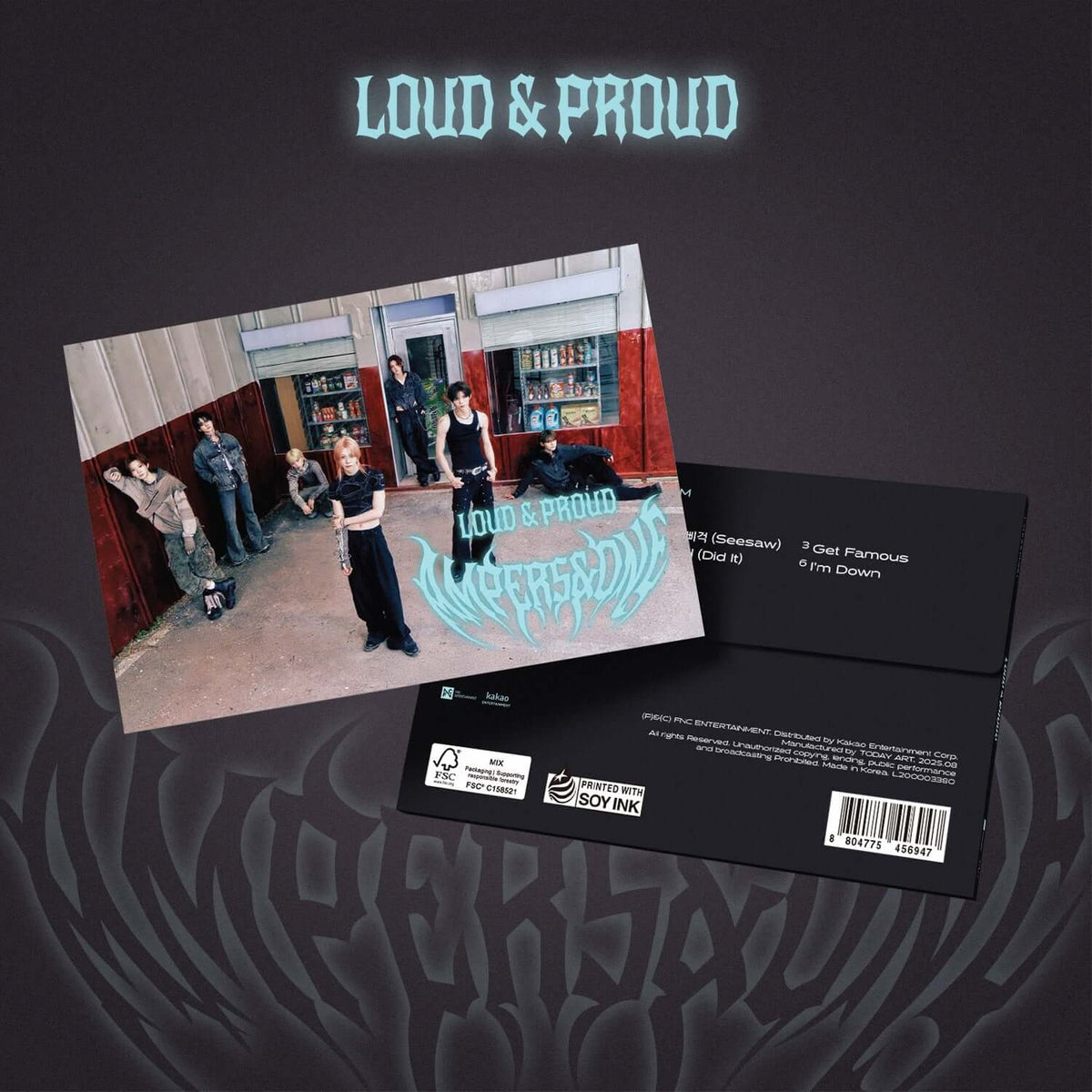 AMPERS&ONE - 3rd Mini Album [LOUD & PROUD] (POSTCARD ver.) - | Kool Seoul - Buy Kpop Albums Online