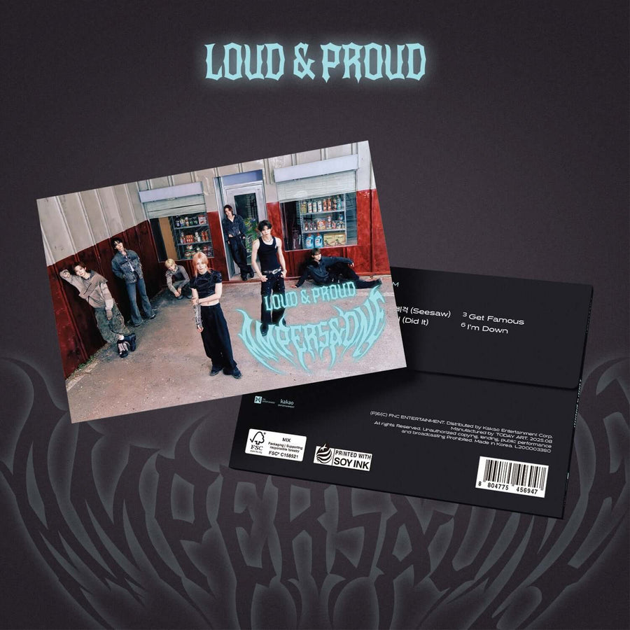 Ampers&One - 3rdミニアルバム [Loud & Proud] (ポストカードVer.) - Kpopアルバム