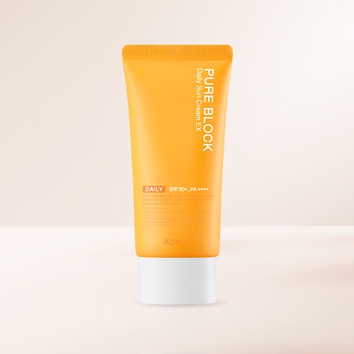 A'PIEU Pure Block Daily Sun Cream 50ml/100ml | Kool Seoul