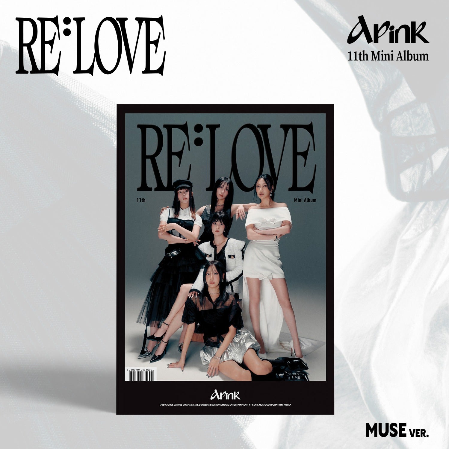 APINK - [RE : LOVE] (MUSE VER.) - Kpop Album | Kool Seoul - Buy Kpop Albums Online
