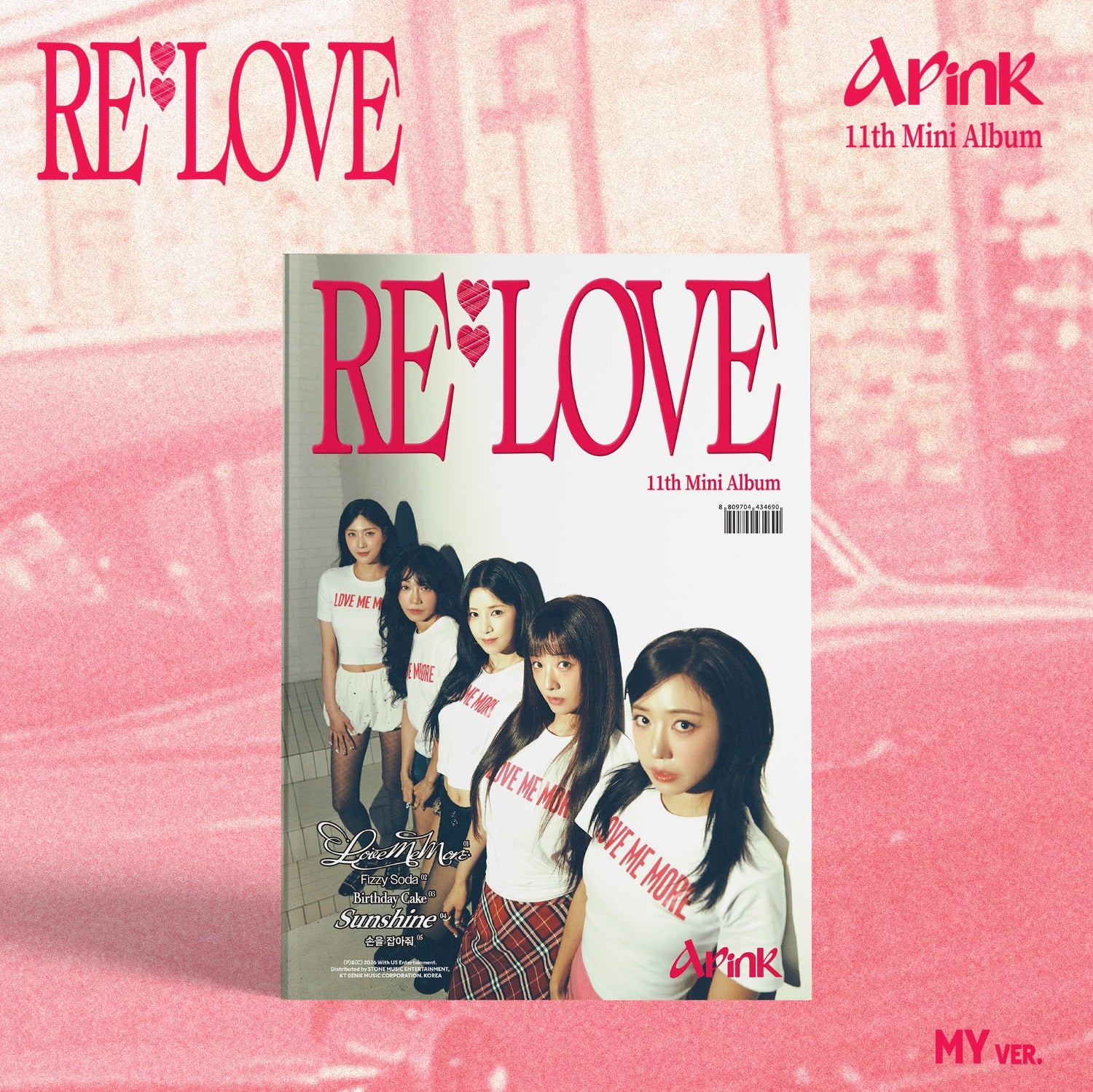 APINK - [RE : LOVE] (MY VER.) - Kpop Album | Kool Seoul - Buy Kpop Albums Online