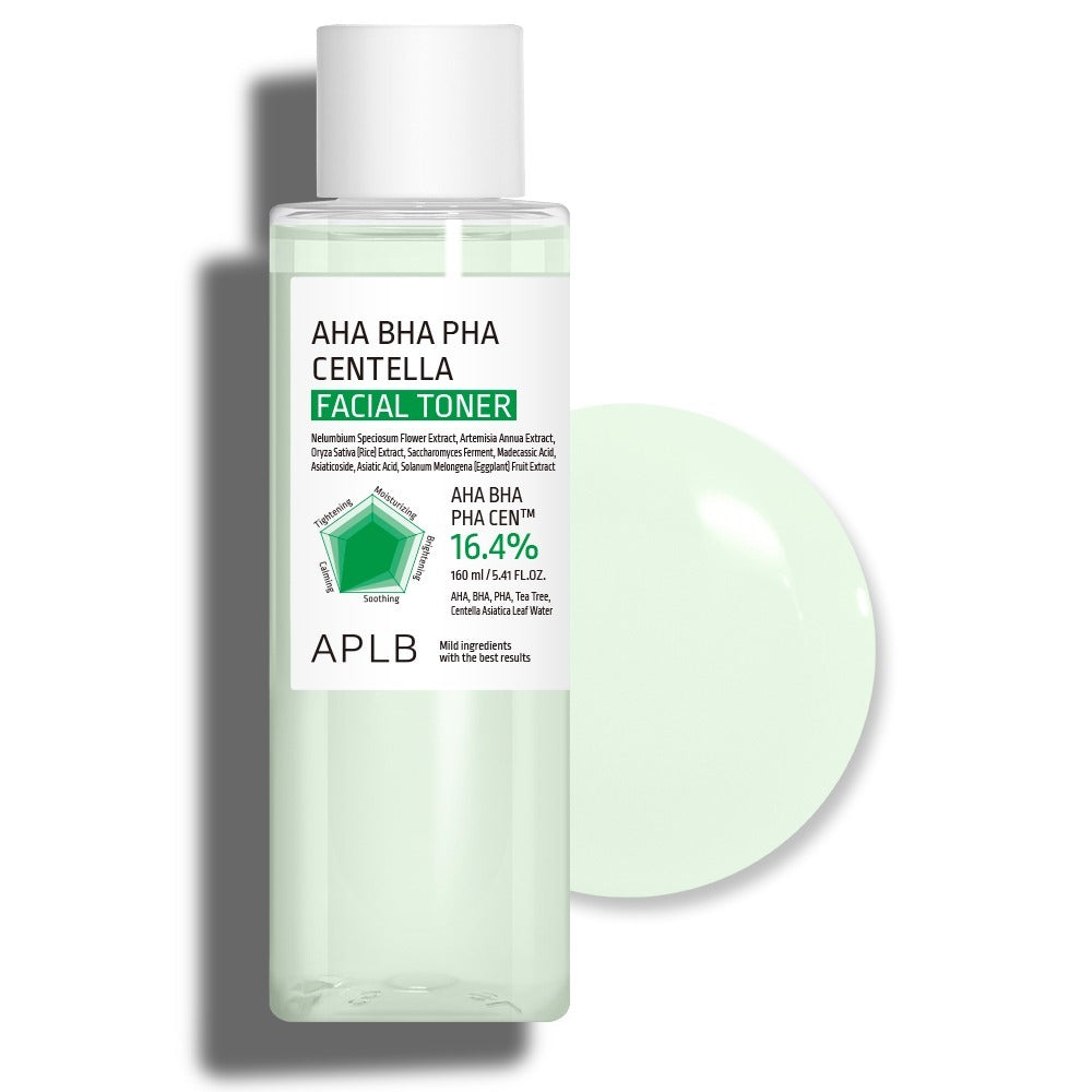 Aplb Aha Bha Pha Centella Facial Toner 160ml