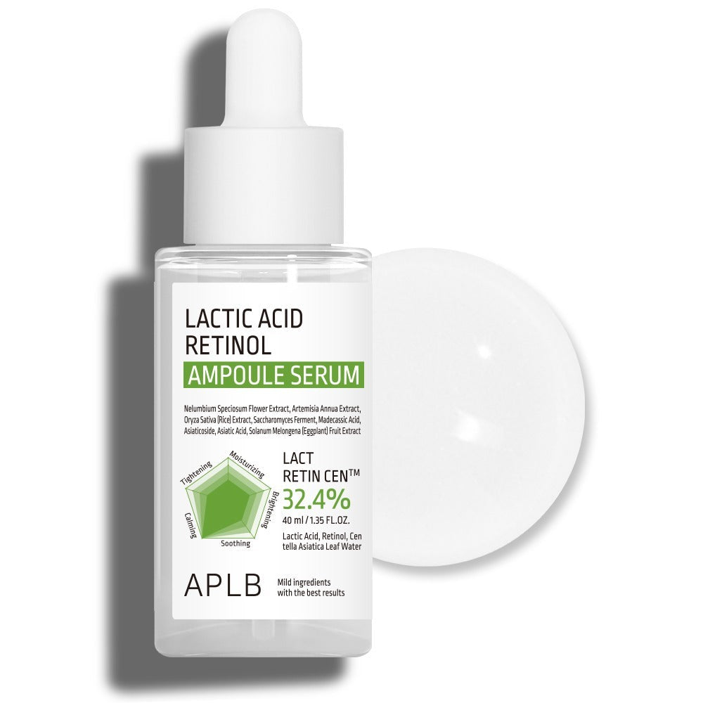 Aplb Lactic Acid Retinol Ampoule Serum 40ml