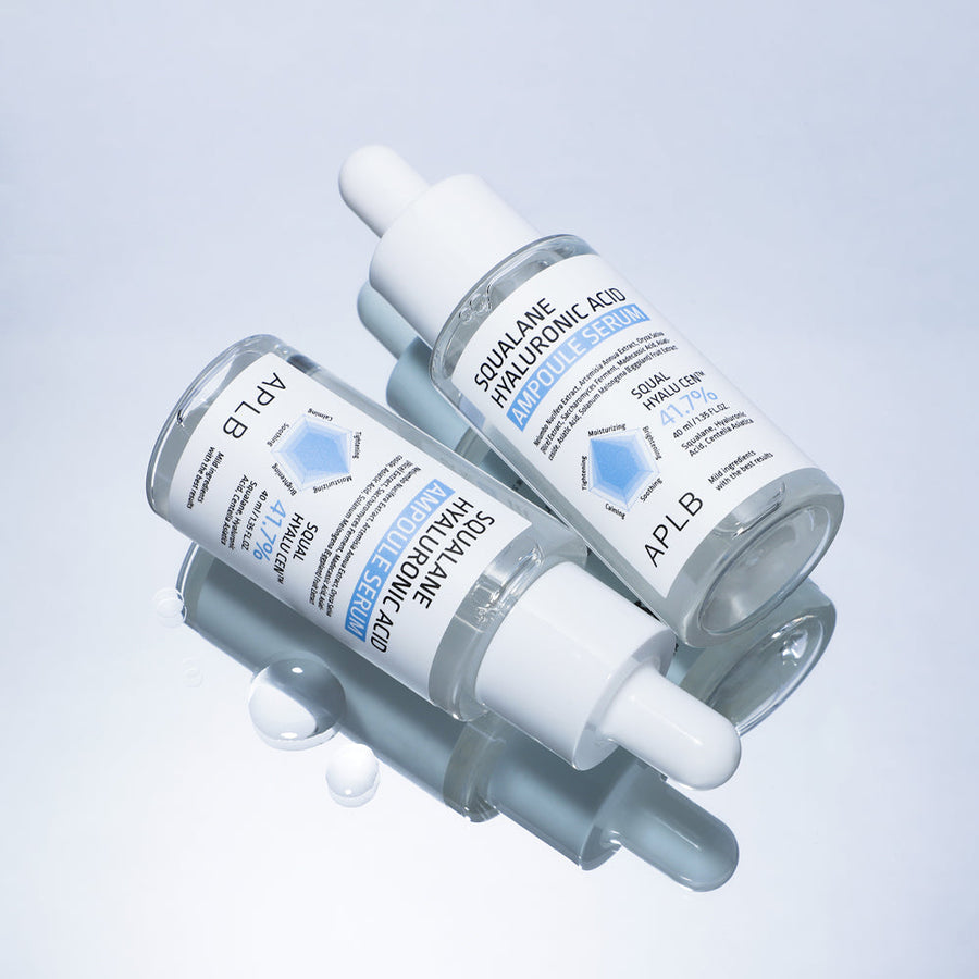Aplb Squalane Hyaluronic Acid Ampoule Serum 40ml