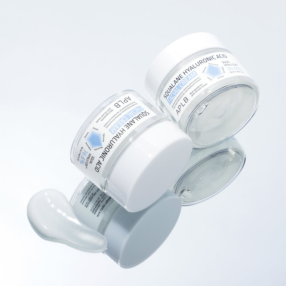 Aplb  Squalane Hyaluronic Acid Facial Cream 55ml
