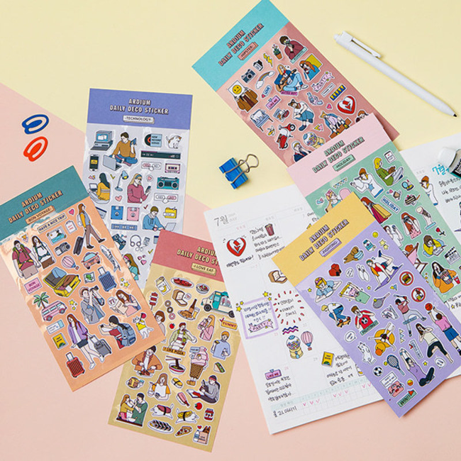 Ardium Daily Deco Stickers