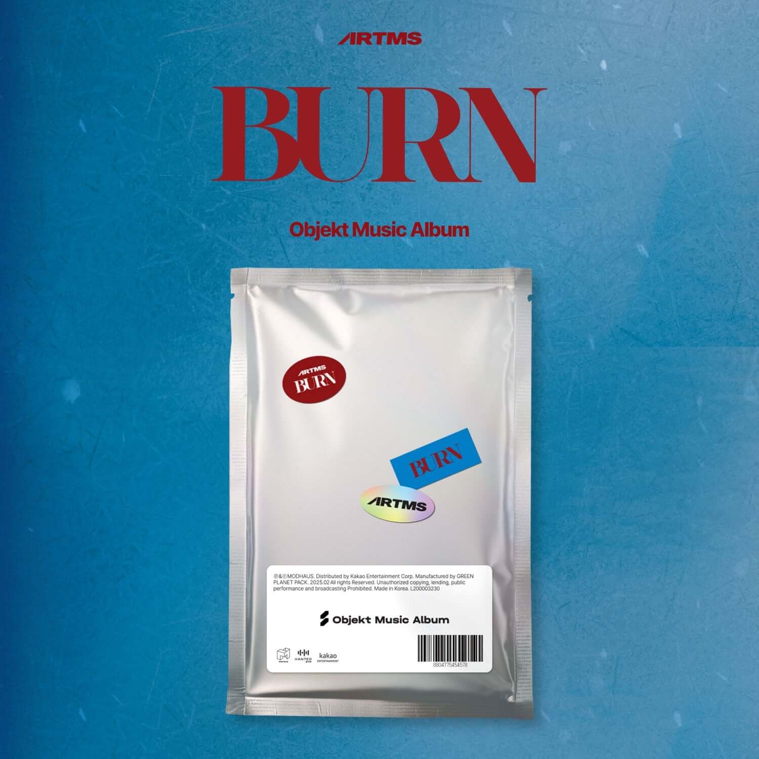 ARTMS - 1st Album [BURN] (Objekt Music Album ver.) - Kpop Al | Kool Seoul - Buy Kpop Albums Online