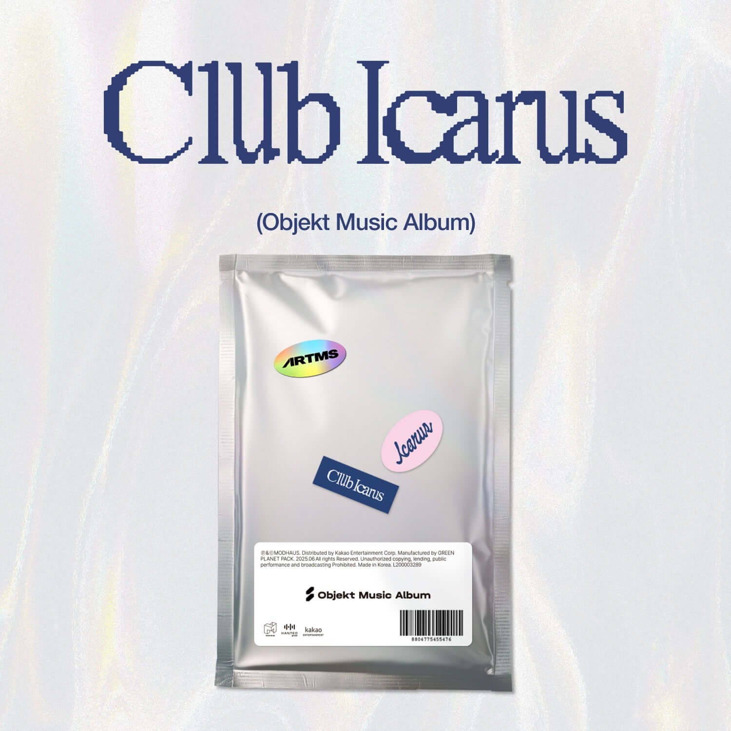 ARTMS - 1st Album [Club Icarus] (Objekt Music Album) - Kpop  | Kool Seoul - Buy Kpop Albums Online