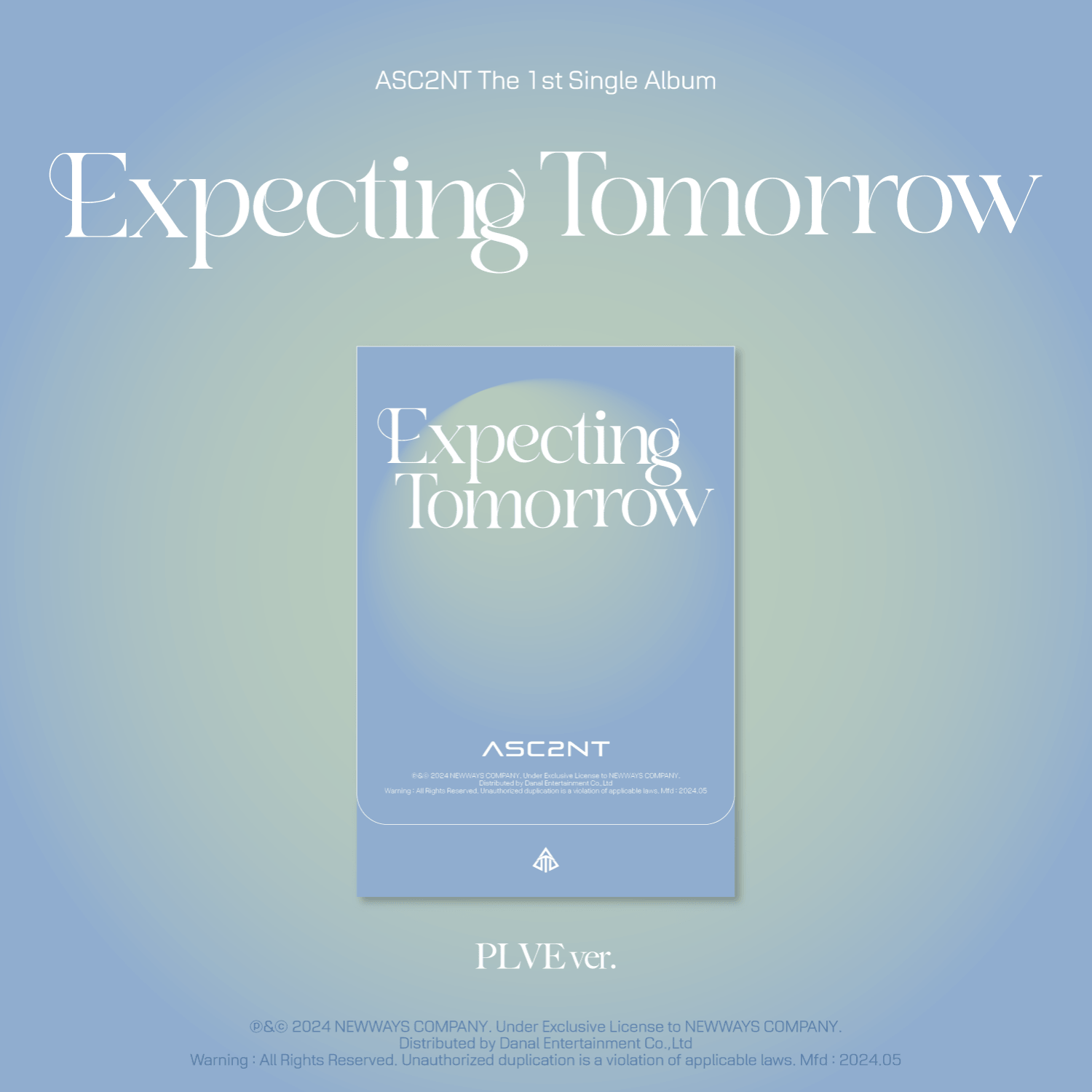 ASC2NT - 1st Album [Expecting Tomorrow] (PLVE ver.) - Kpop A | Kool Seoul - Buy Kpop Albums Online