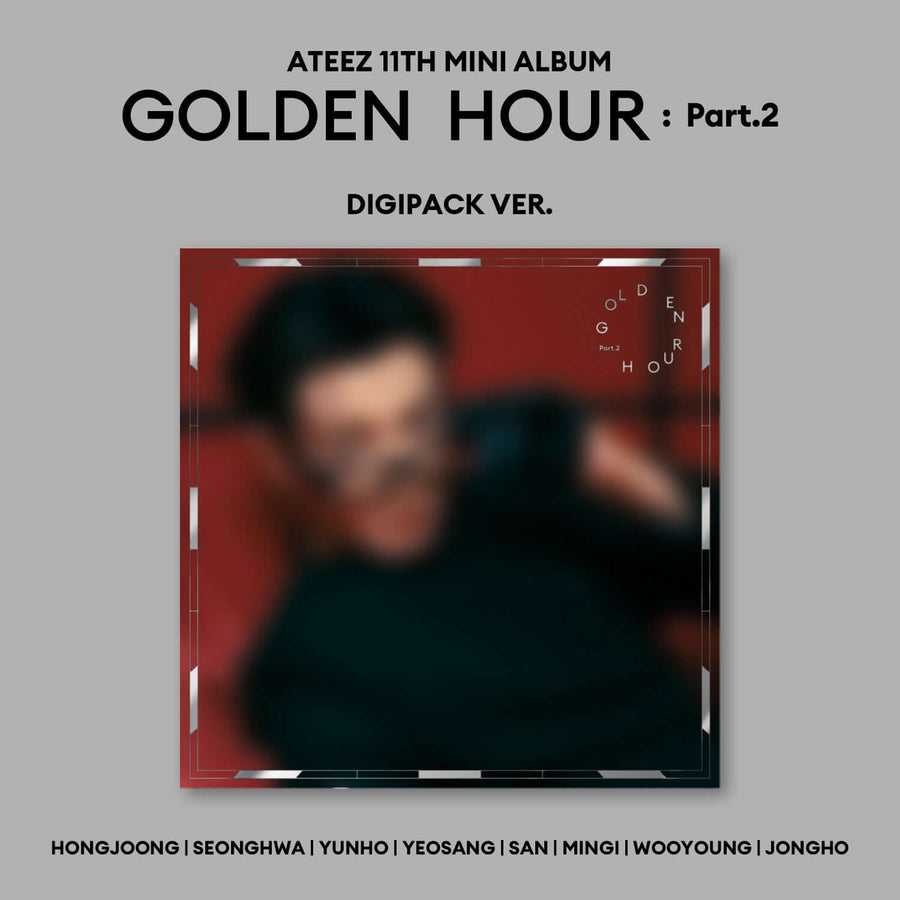 Ateez - 11th Album [Golden Hour : Part.2] (Digipack Ver.) (全8種よりランダム1種) - Kpop アルバム