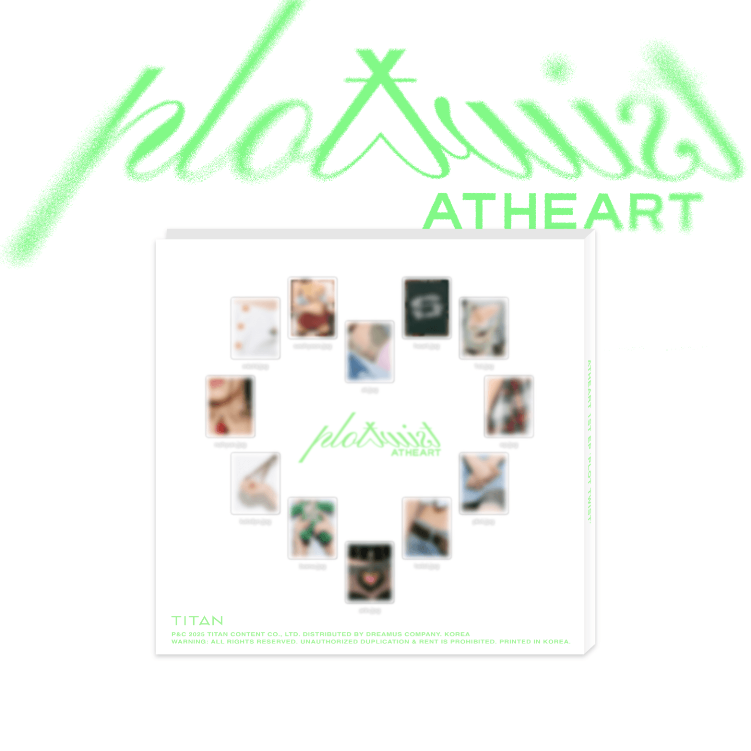 ATHEART - 1st EP [Plot Twist] (Twist Ver.) - Kpop Album | Kool Seoul - Buy Kpop Albums Online