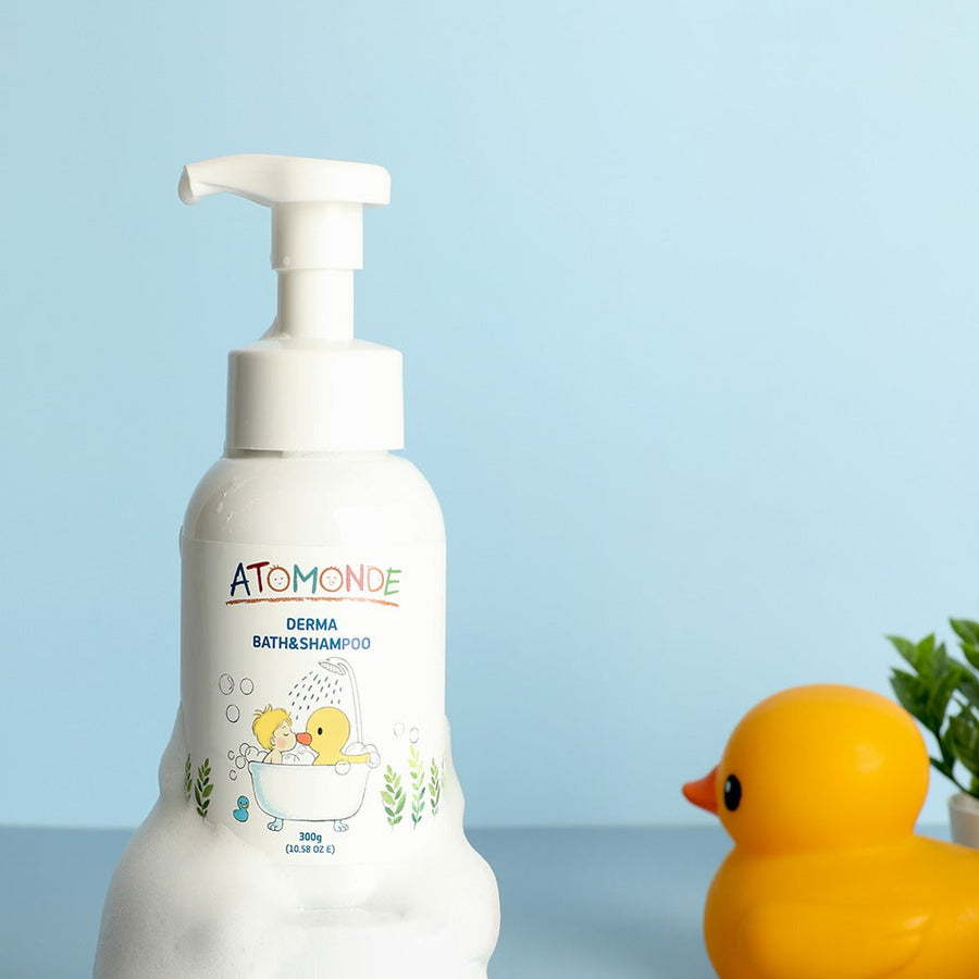 Atomande Derma Bath & Shampoo Bubble Cleanser Foam Type 300g