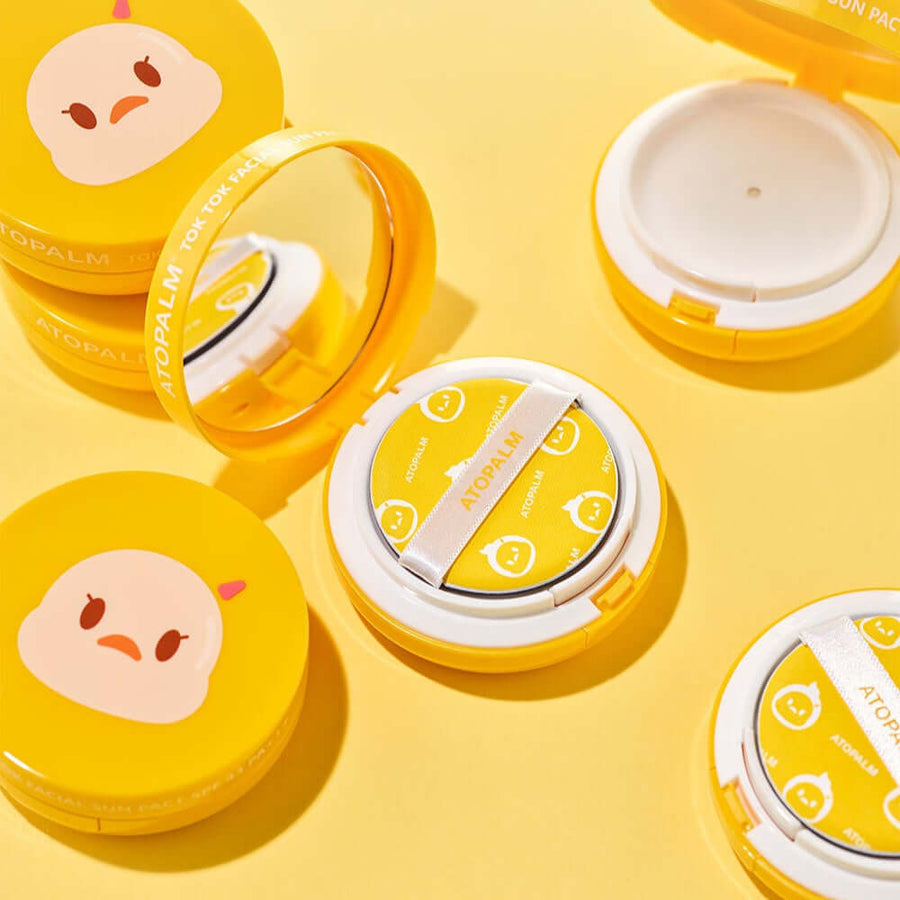 アトパーム トクトク フェイシャルサンパクト SPF43 PA+++ 15g 本品＆15g 詰め替えセット