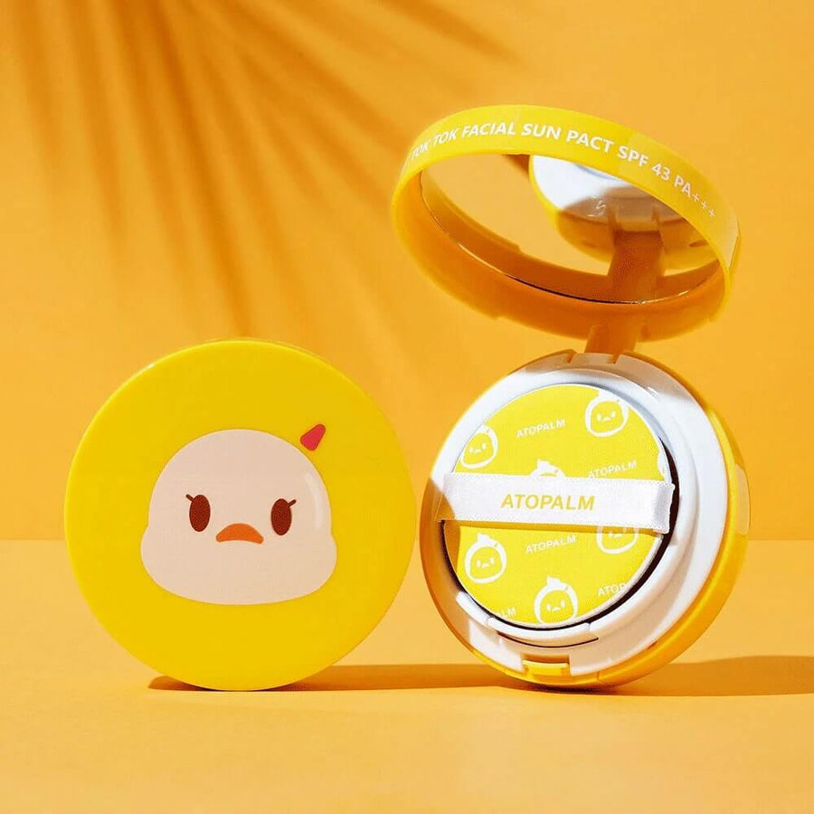 アトパーム トクトクフェイシャルサンパクト SPF43 PA+++ 15g