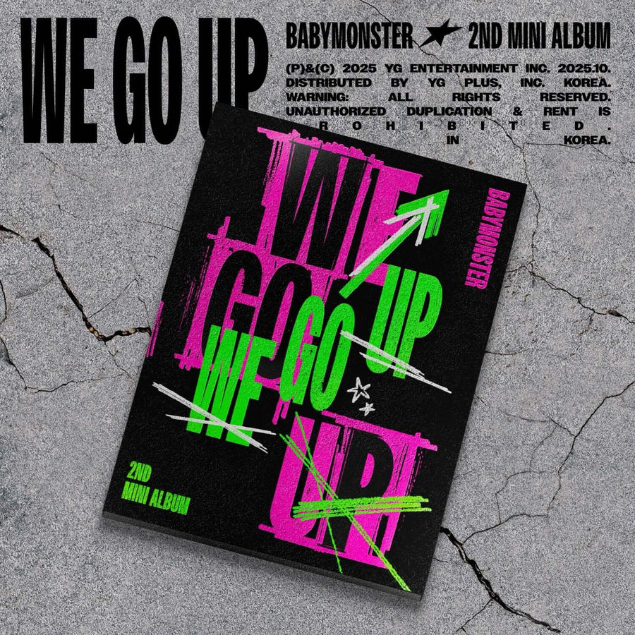 Babymonster - 2ndミニアルバム [We Go Up] Upバージョン - Kpopアルバム