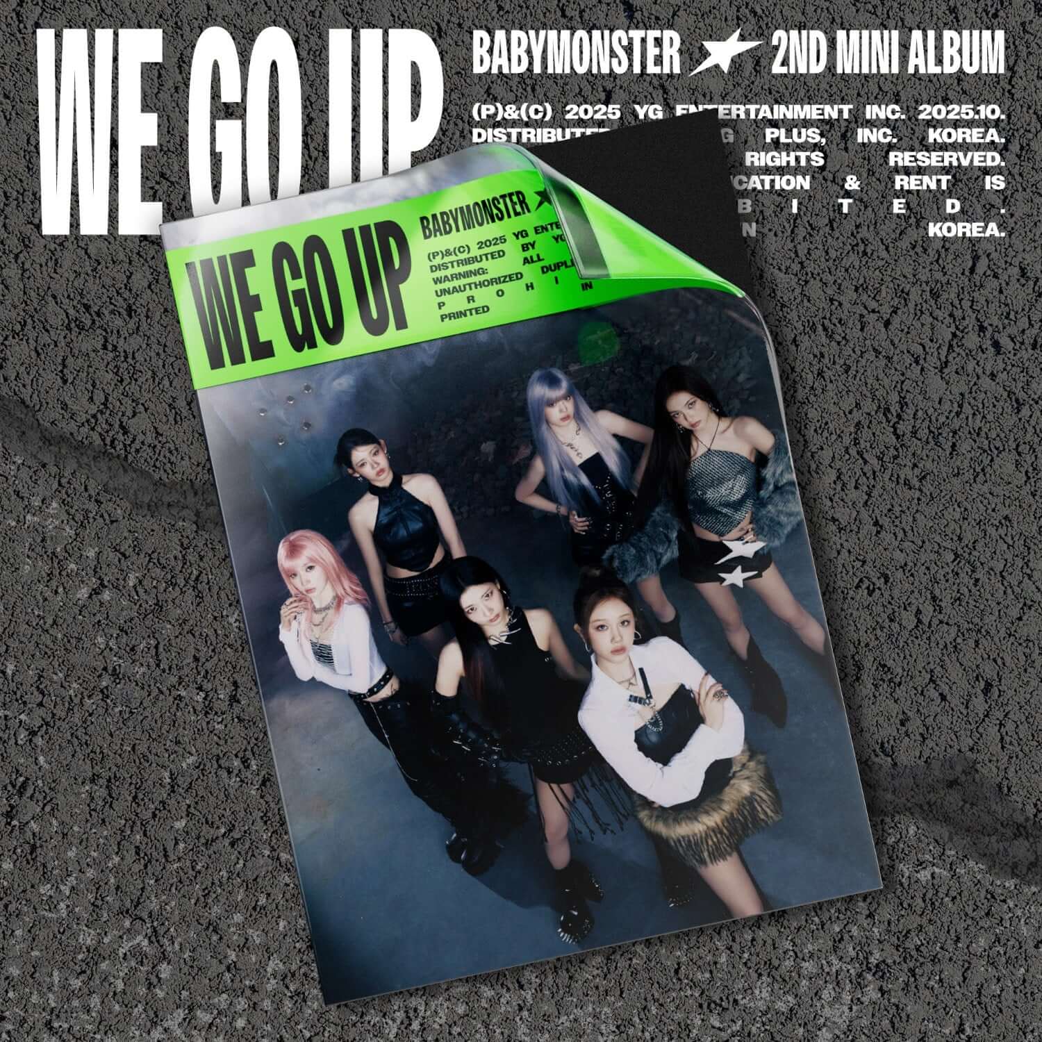 BABYMONSTER - 2nd MINI ALBUM [WE GO UP] WE Ver. - Kpop Album | Kool Seoul - Buy Kpop Albums Online