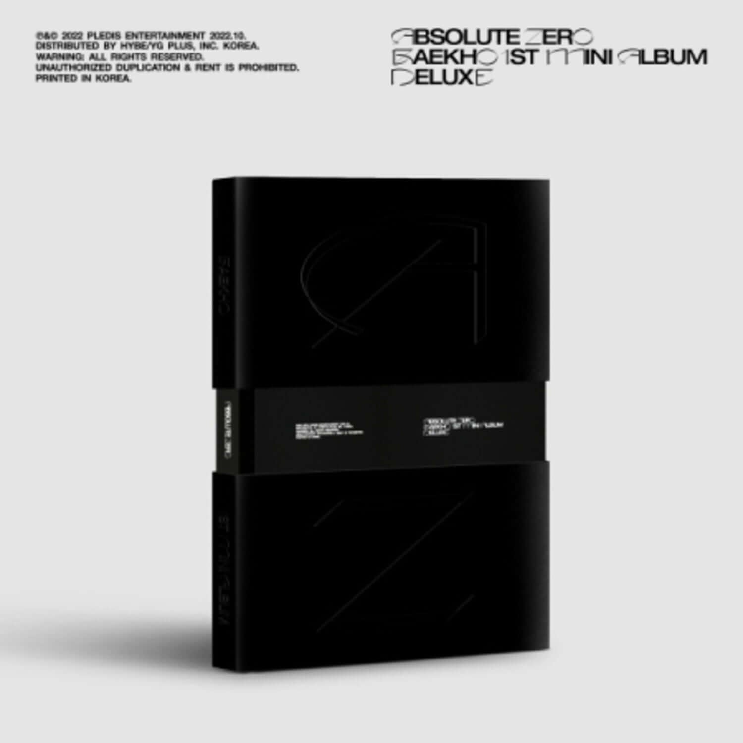 BAEKHO - BAEKHO 1st Mini Album [Absolute Zero] (Deluxe ver.) | Kool Seoul - Buy Kpop Albums Online