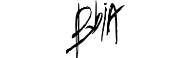 Stylized black text logo on a white background.
