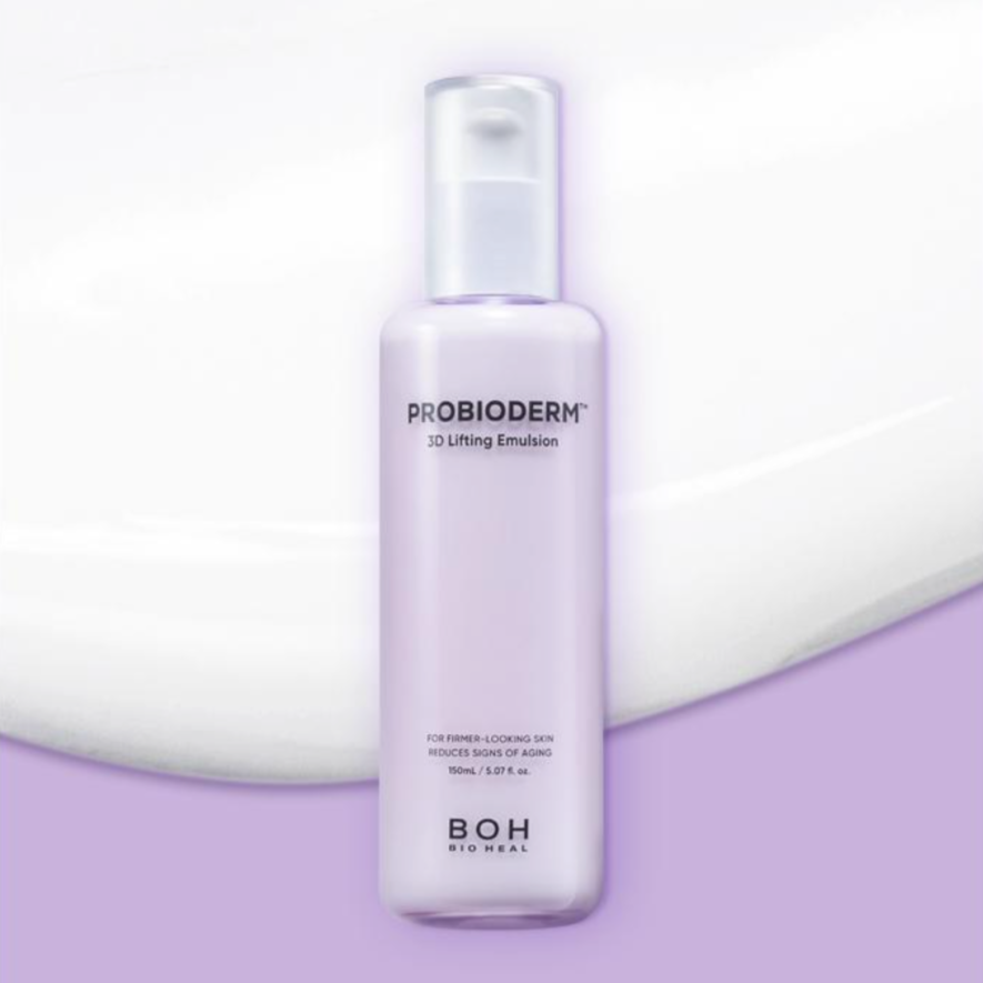 BIO HEAL BOH Probioderm 3D Lifting Emulsion 150ml bottle against a smooth white background