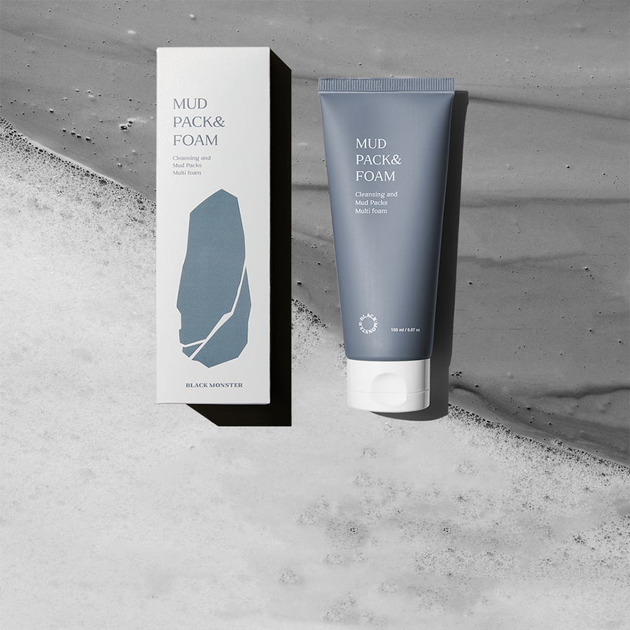 Black Monster Mud Pack & Foam 150ml