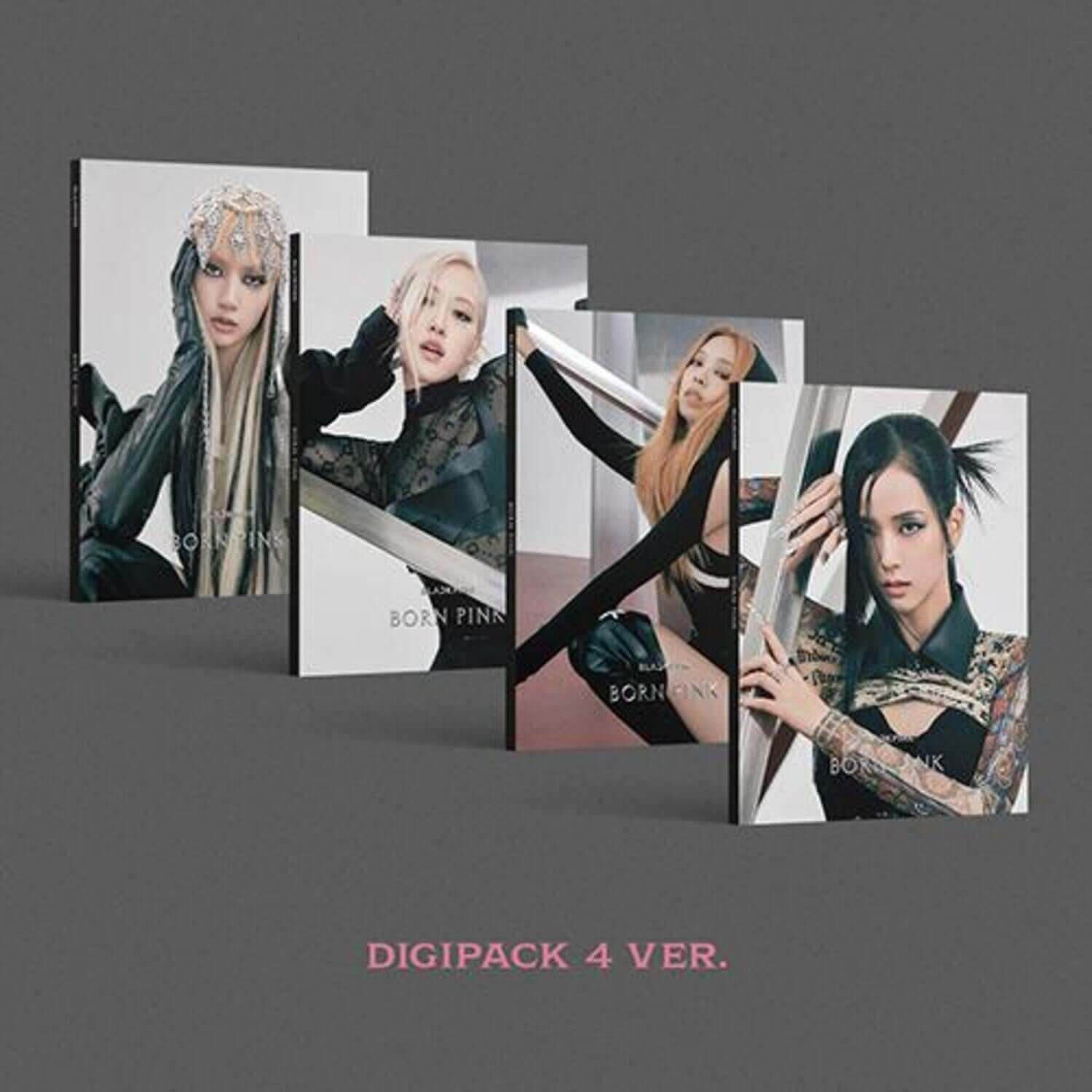BLACKPINK - 2nd ALBUM [BORN PINK] (DIGIPACK ver.) (Set of 4) | Kool Seoul - Buy Kpop Albums Online