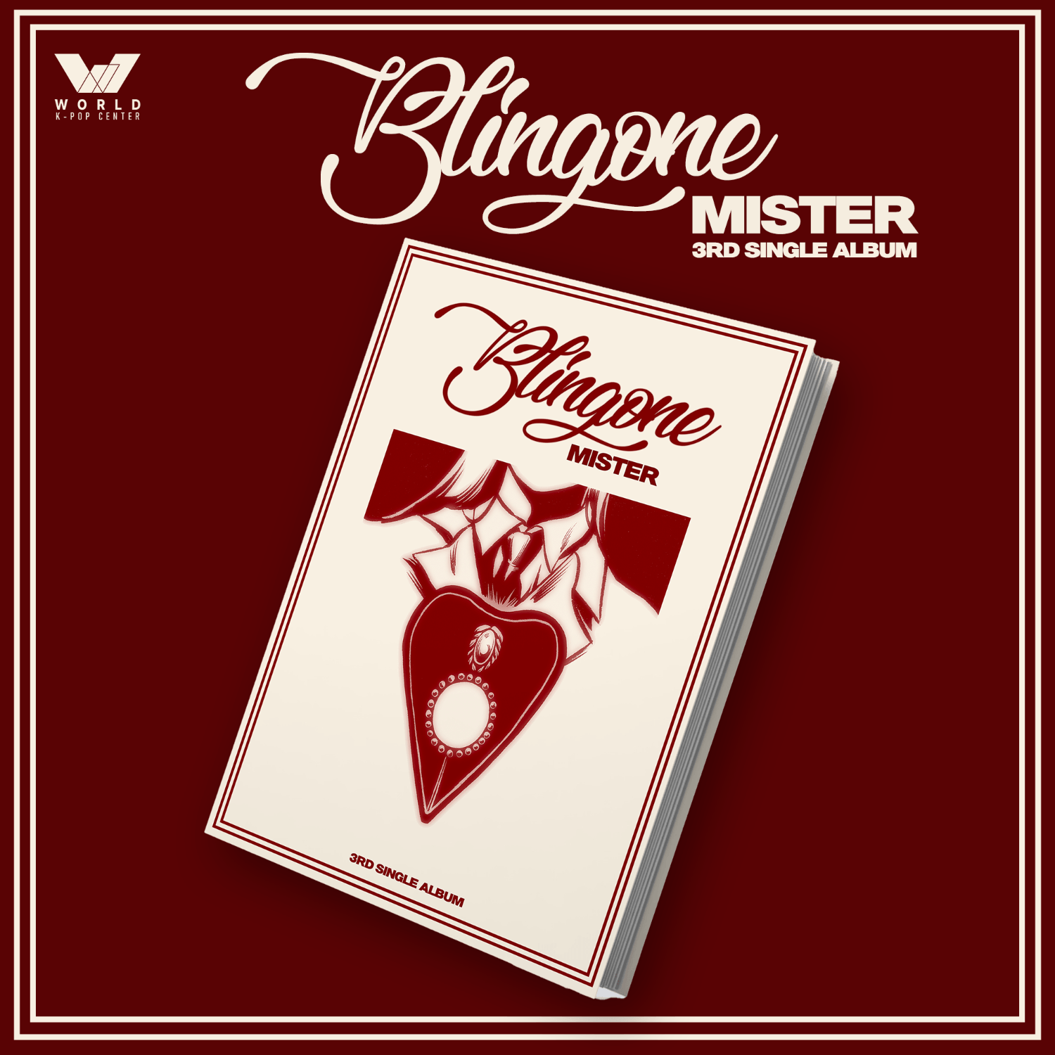 BLINGONE - 3rd Album [MISTER] - Kpop Album | Kool Seoul - Buy Kpop Albums Online