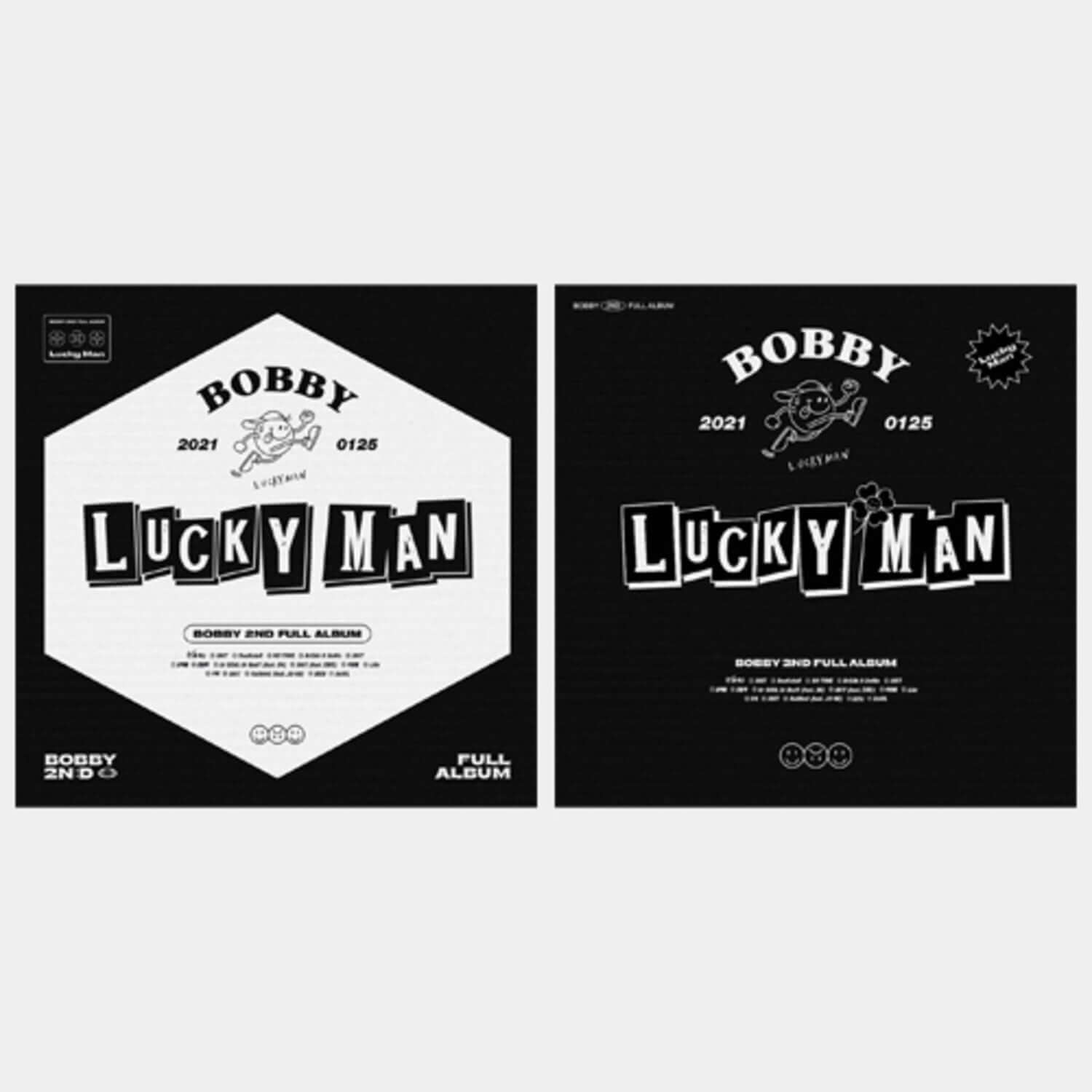 BOBBY - 2nd FULL ALBUM [LUCKY MAN] _ A+B ver. - Kpop Album | Kool Seoul - Buy Kpop Albums Online