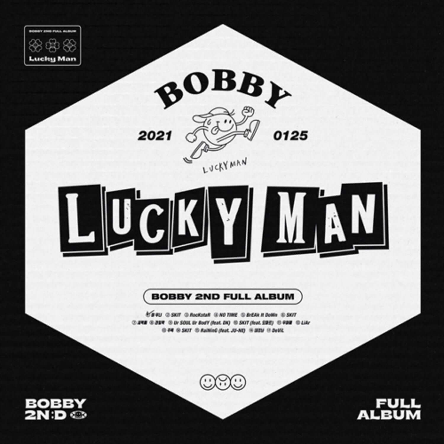 BOBBY - BOBBY 2nd FULL ALBUM [LUCKY MAN] _ A ver. - Kpop Alb | Kool Seoul - Buy Kpop Albums Online