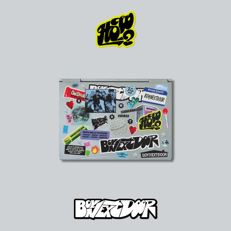 Boynextdoor - 2nd Ep [How?] (Sticker Ver.) (Set Of 6) - Kpop Album