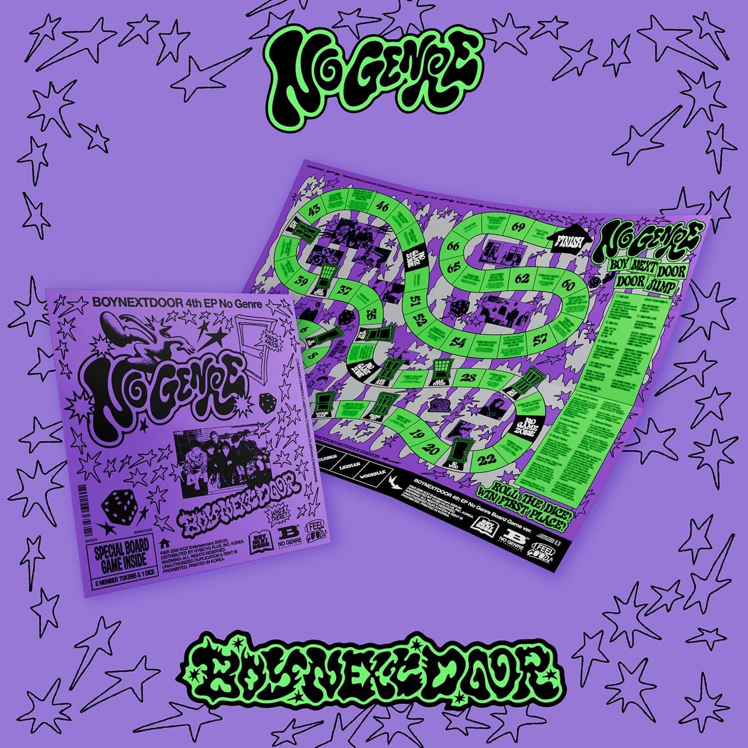 BOYNEXTDOOR - [No Genre] (Board Game ver.) - Kpop Album | Kool Seoul - Buy Kpop Albums Online