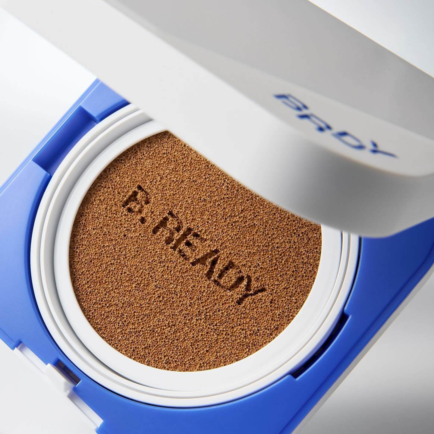 B.READY Blue Cushion 4th Generation 15g (SPF 34PA++++) compact cushion for men by Gentleman Korea, blue case close-up