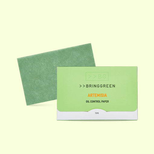 BRINGGREEN Artemisia Oil Control Paper 70p | Kool Seoul