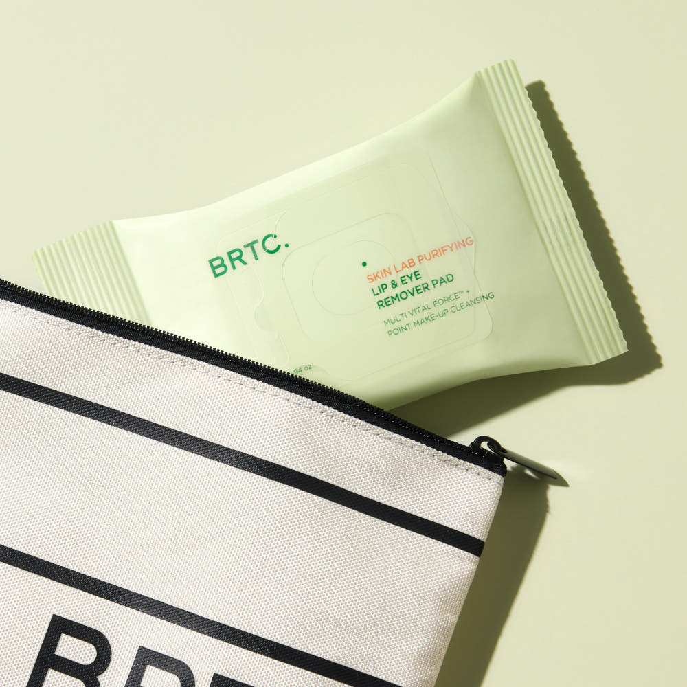 Brtc Skin Lab Purifying Lip & Eye Remover Pads 30 Sheets